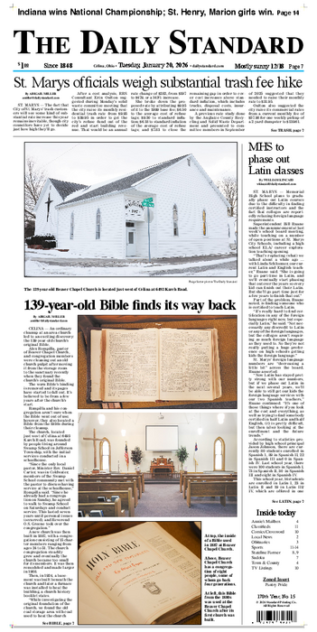 The Daily Standard 2026-01-20