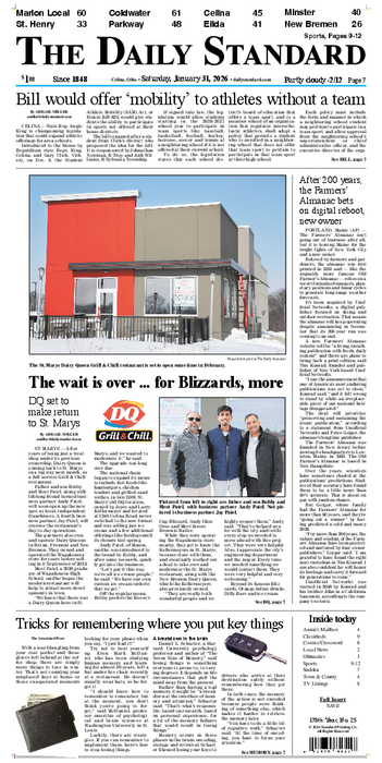 The Daily Standard 2026-01-31