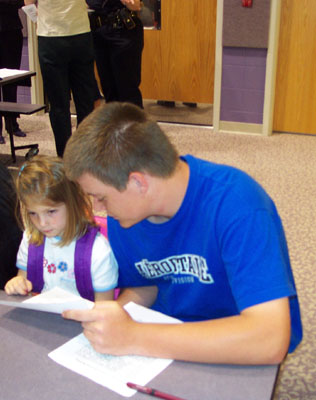 Fort Recovery senior Nick Wehrkamp and his 