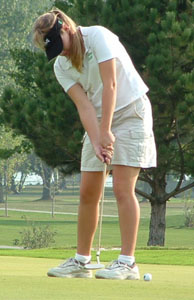 Celina's Lauren Fuelling shot a 52 to help the Bulldogs post their best score of the season in a 214-236 win over Spencerville.<br>dailystandard.com