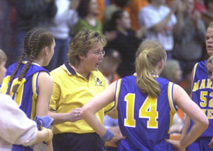 Marion coach Treva Fortkamp knows her Flyers will need to be ready to face a strong group from Franklin-Monroe at the Division IV regional semifinal on Thursday at Vandalia.<br>dailystandard.com
