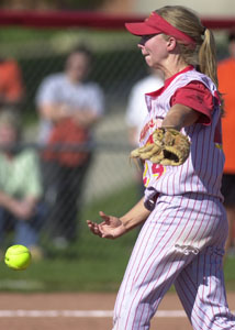 New Bremen senior Julie Griesdorn will have a challenge on Thursday as the Cardinals play state number one Crestview in the Division IV state semifinals at Ashland.<br>dailystandard.com