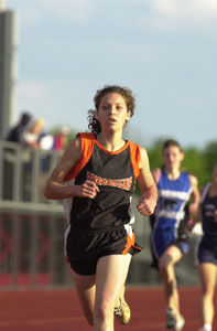  sVersailles sophomore Kristen Smith is one of 10 Lady Tigers making the trip to state. Smith will run as part of the 3,200-meter relay and will take part in the 1,600 run as well.<br>dailystandard.com