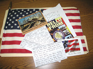 Area servicemen stationed in far away places rely on mail from the homefront and their letters often mention what such correspondence means. A support group has been organized locally for the purpose of supporting them and their families during deployment.<br>dailystandard.com