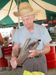 Robert Dicus of Wapakoneta plays 