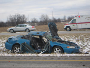 Two Celina men were killed when the car they were riding in overturned and came to rest in the median of U.S. 33, east of St. Marys, on Wednesday. <br></br>dailystandard.com