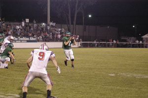 Celina quarterback Derek Gagle, 7, had a big game against Van Wert last week in helping the Bulldogs to their first win of the season. This week, the Bulldogs look to get to .500 as they host the 2-1 Shawnee Indians at Celina Stadium.<br></br>dailystandard.com