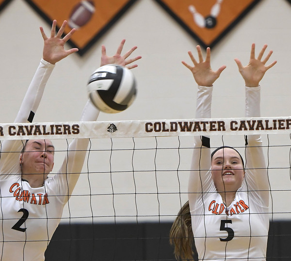 Coldwater vs Spencerville volleyball Photo Album The Daily Standard