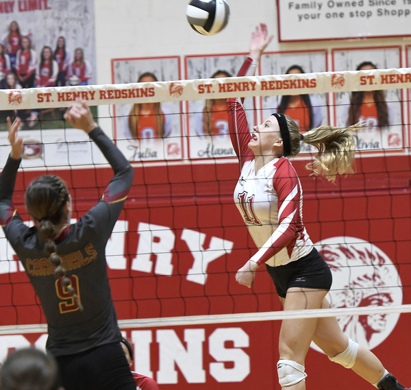 New Bremen vs St. Henry volleyball Photo Album The Daily Standard