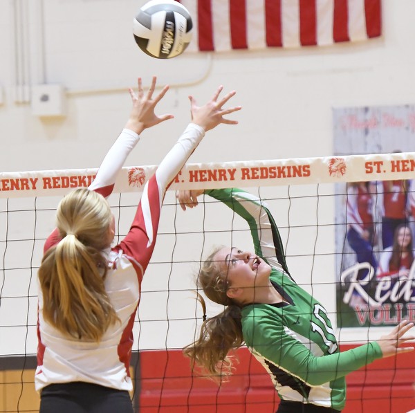 St. Henry vs Celina volleyball Photo Album The Daily Standard