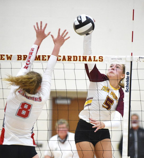 New Bremen vs New Knoxville volleyball Photo Album The Daily Standard