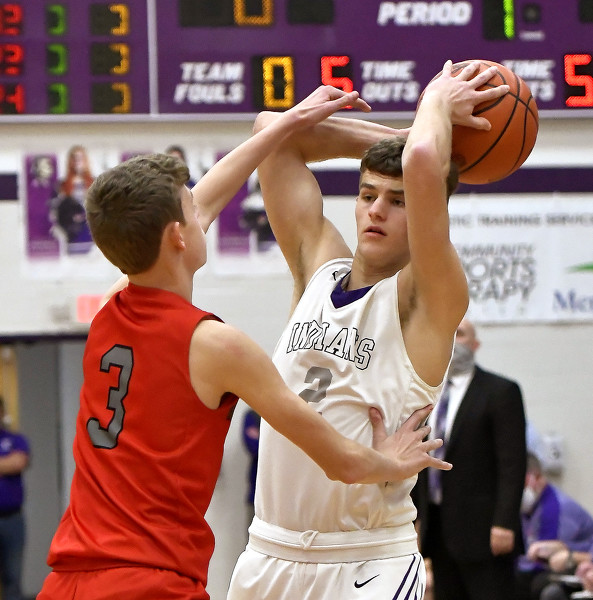 Fort Recovery vs New Knoxville boys basketball Photo Album The Daily
