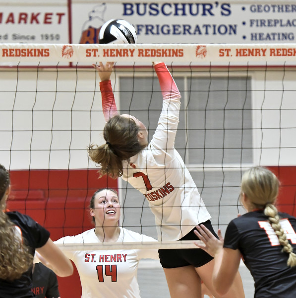 Coldwater vs St. Henry volleyball Photo Album The Daily Standard