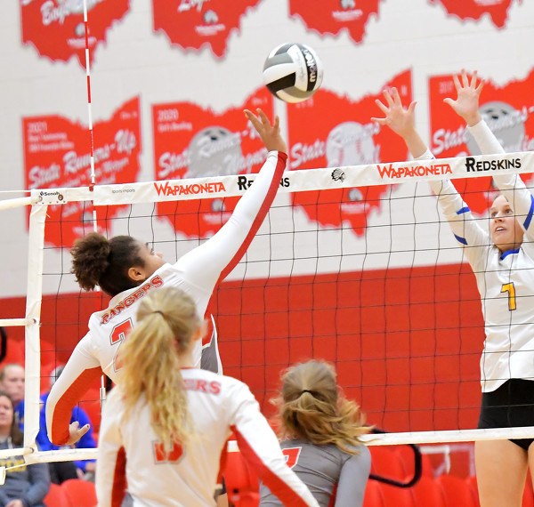 Marion Local vs New Knoxville volleyball Photo Album The Daily Standard