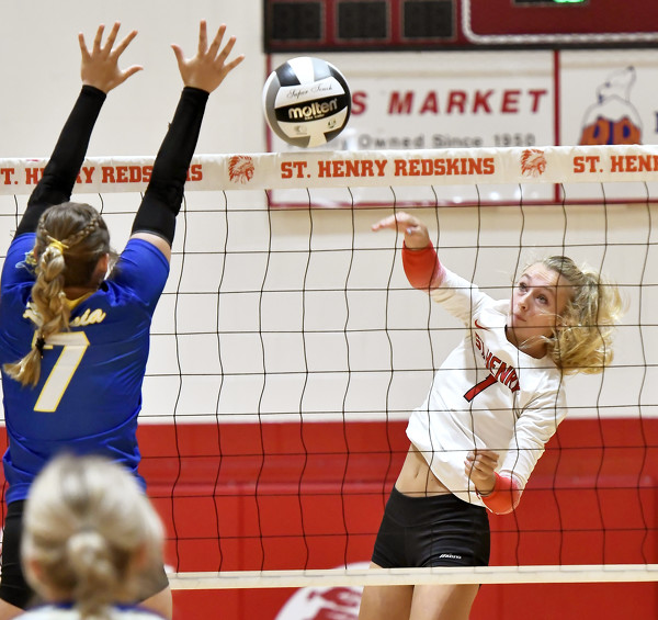 St. Henry vs Russia volleyball Photo Album The Daily Standard