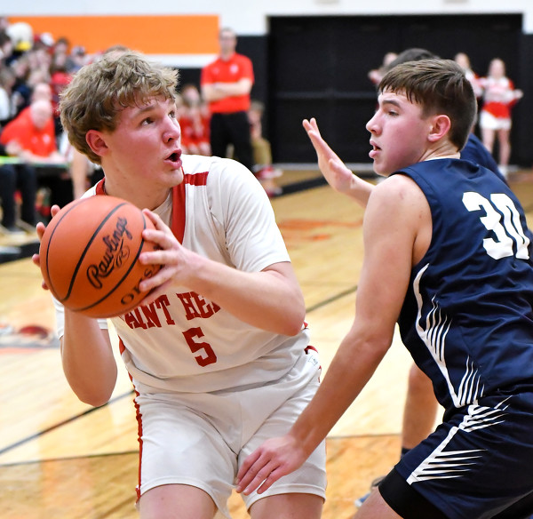 St. Henry vs Lima Temple Christian boys basketball Photo Album The