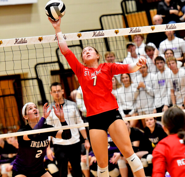 St. Henry vs Fort Recovery volleyball Photo Album The Daily Standard